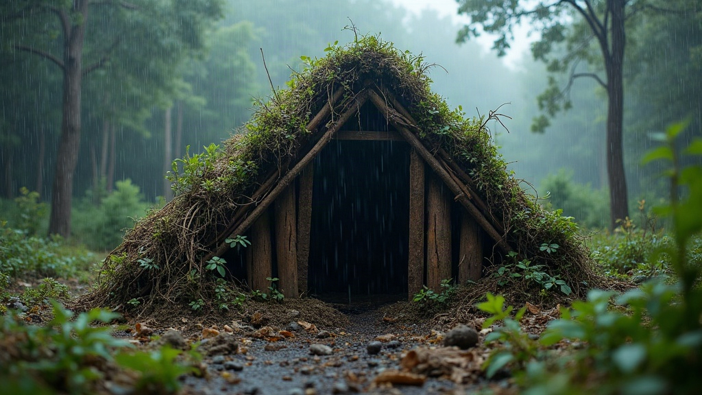 How to Build a Debris Shelter That Survives an Overnight Rainstorm