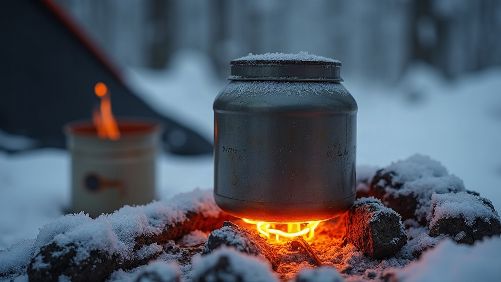 How to Keep an Isobutane Stove Burning Hot Below Freezing