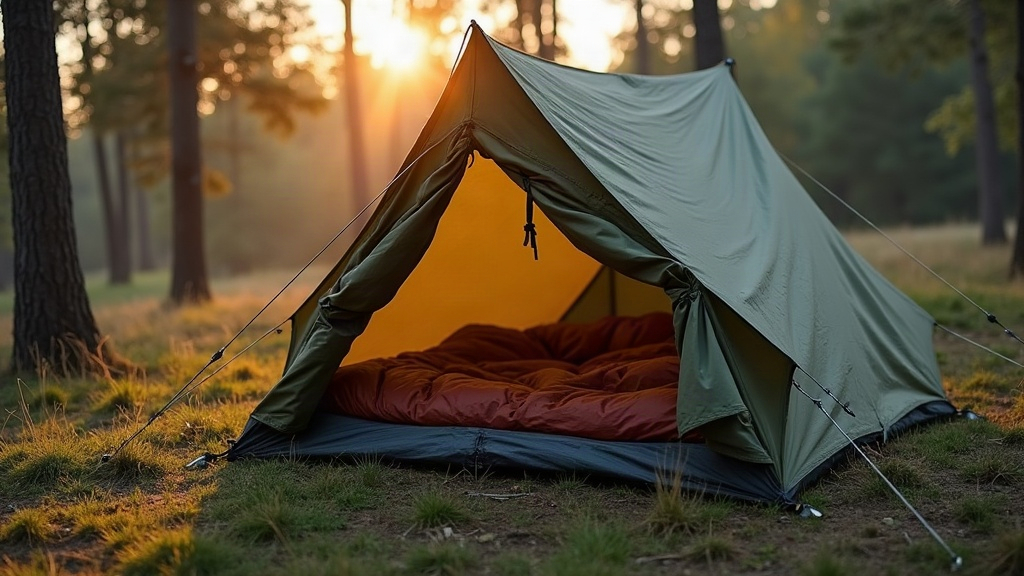 How to Keep Sleeping Bag Down Dry in a Single-Wall Tent