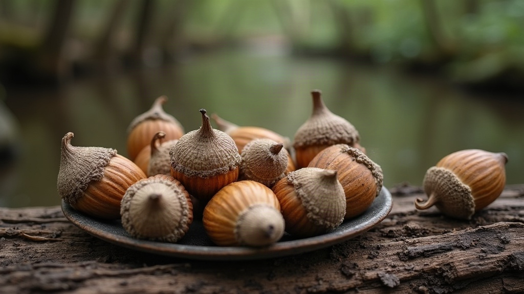 How to Leach Tannins from Acorns in a Cold Creek for Flour